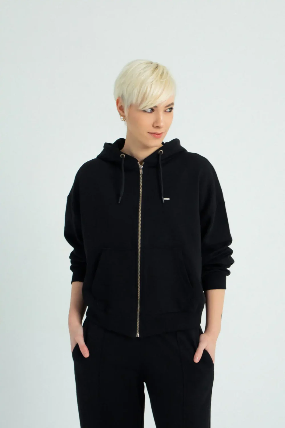 DUKS JAKNA BOYFRIEND BLACK - Slika 4
