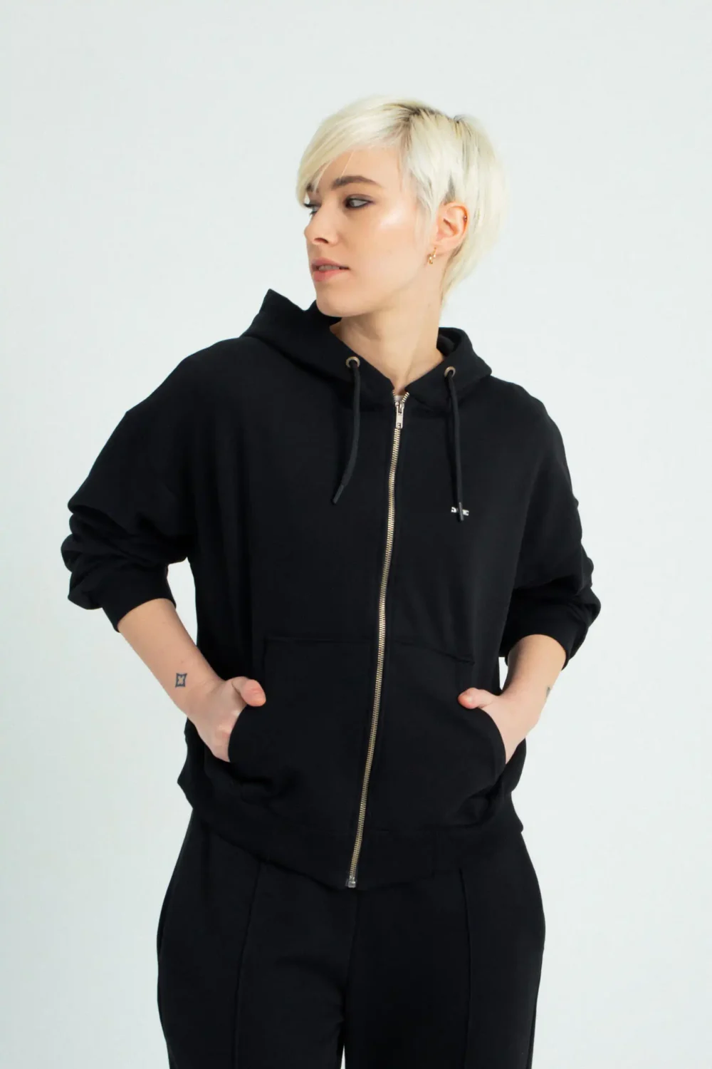 DUKS JAKNA BOYFRIEND BLACK - Slika 3