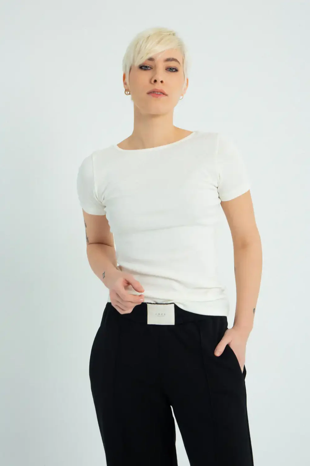 MAJICA NEO ORGANIC OFF WHITE - Slika 5