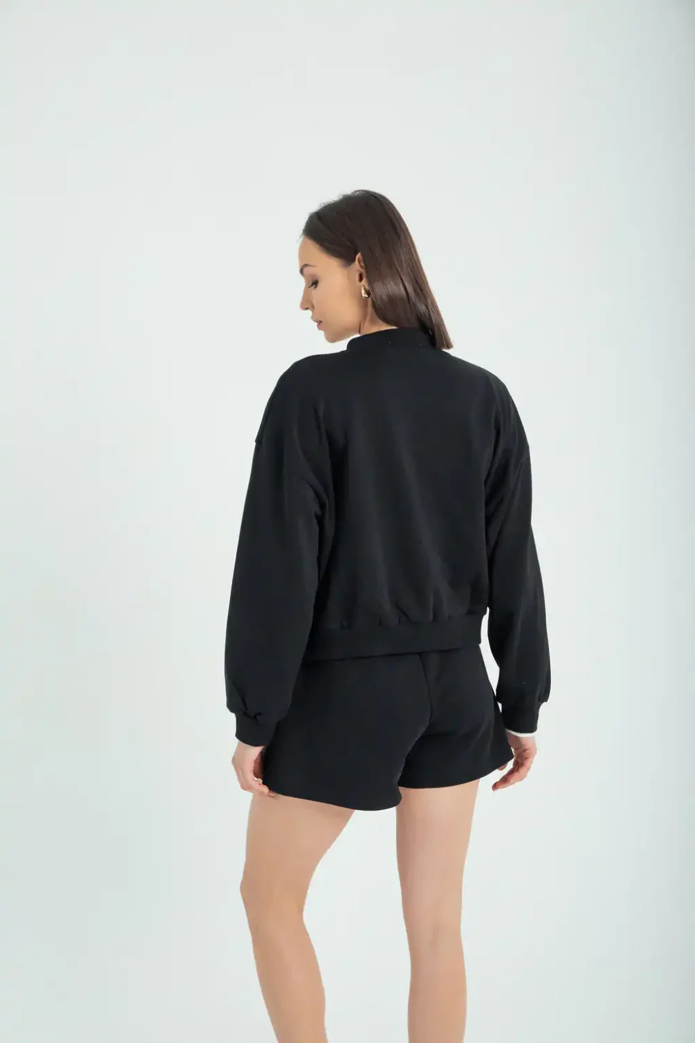 DUKS JAKNA BOMBER BLACK - Slika 4