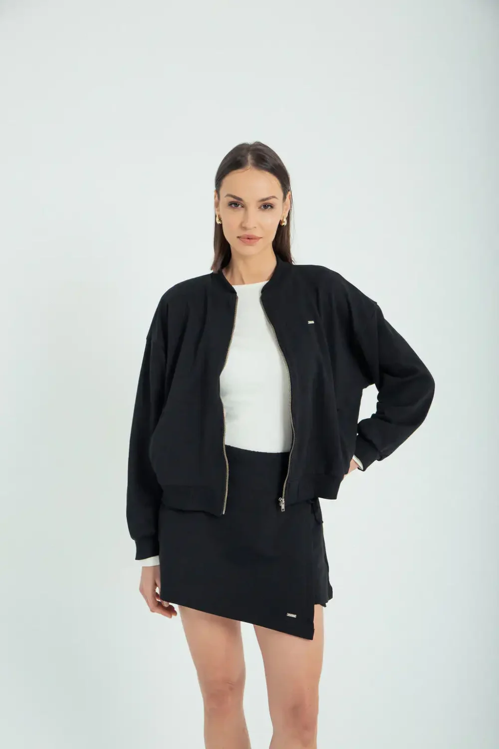 DUKS JAKNA BOMBER BLACK - Slika 6