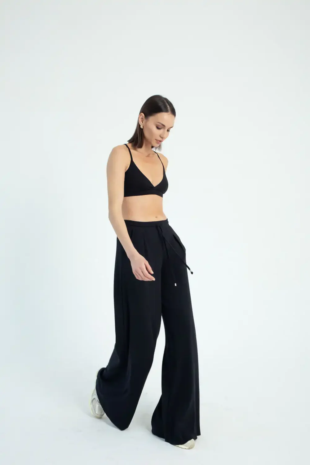 TRENERKA PALAZZO BLACK