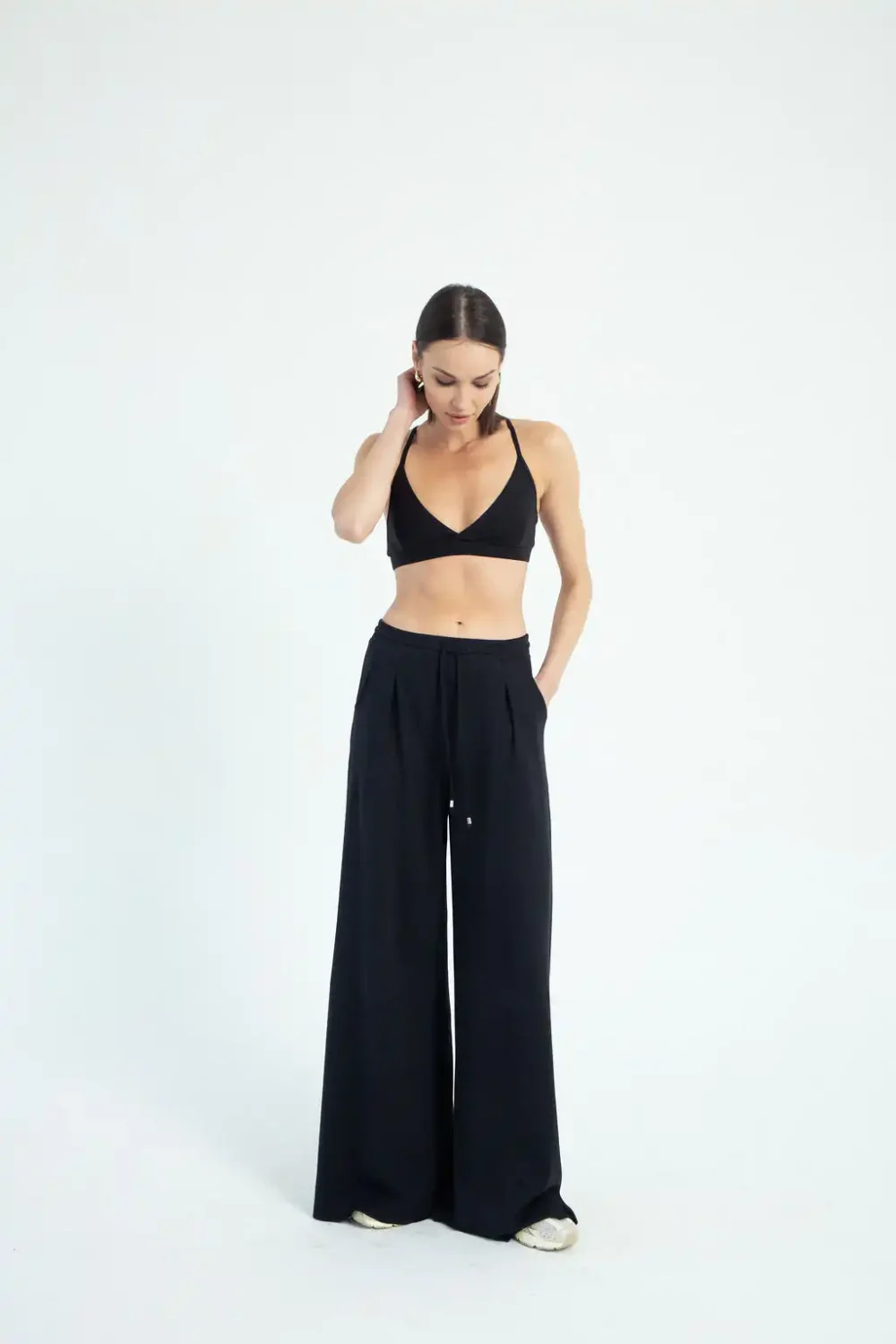 TRENERKA PALAZZO BLACK - Slika 4