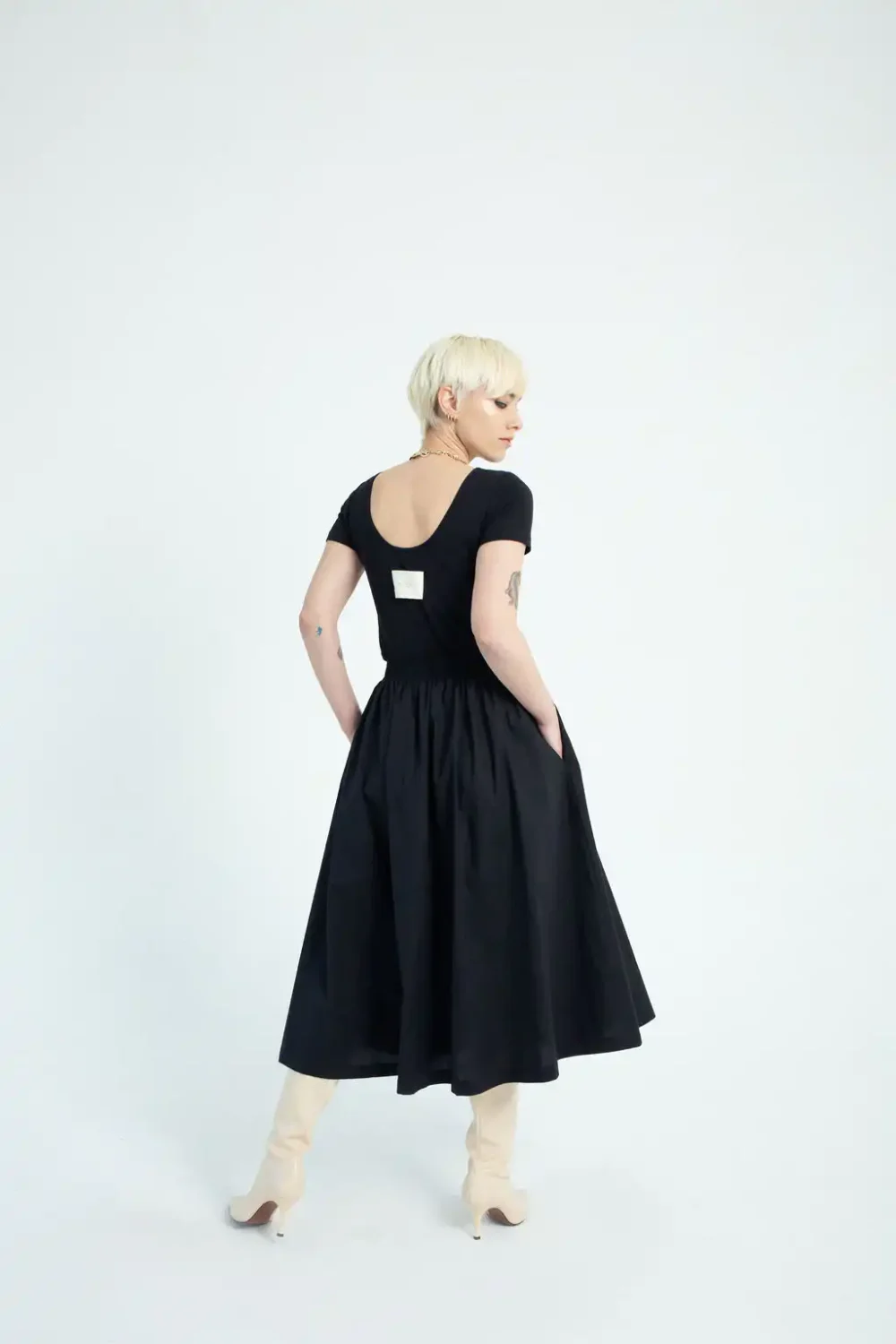 MAJICA NEO ORGANIC BLACK - Slika 6