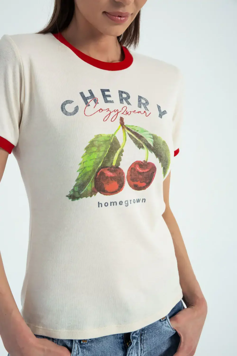 MAJICA FRUIT MARKET CHERRY - Slika 2