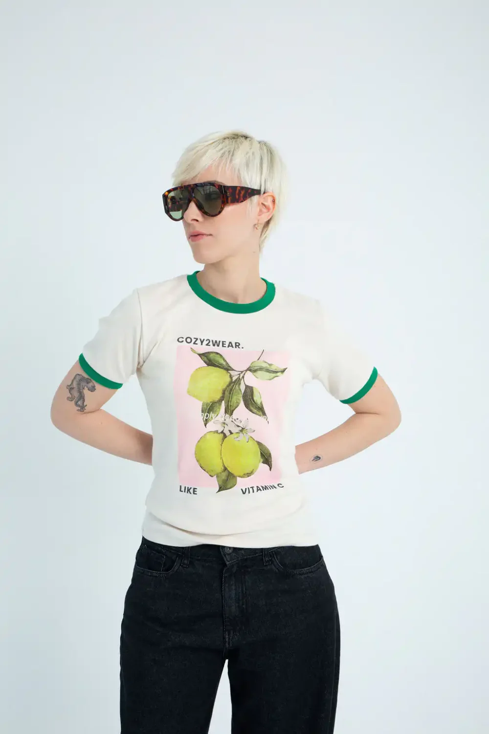 MAJICA FRUIT MARKET LEMON - Slika 5