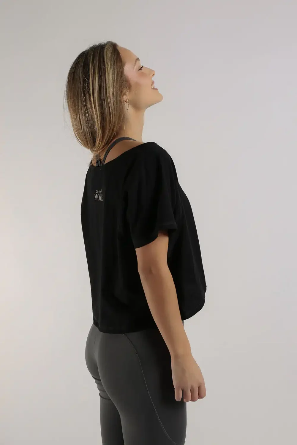 MAJICA COZY2MOVE BLACK - Slika 5
