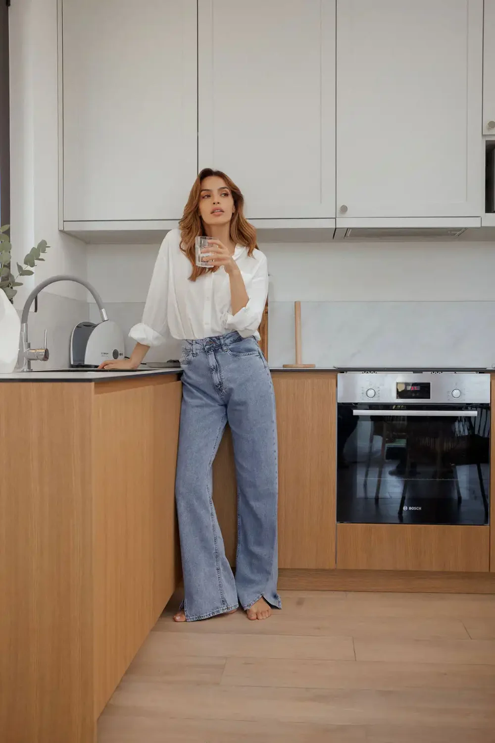 KOŠULJA OVERSIZED OFF WHITE - Slika 2