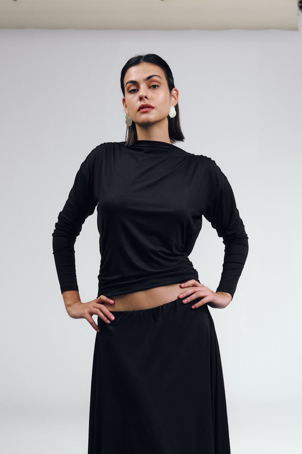MAJICA MOON BLACK - Slika 5