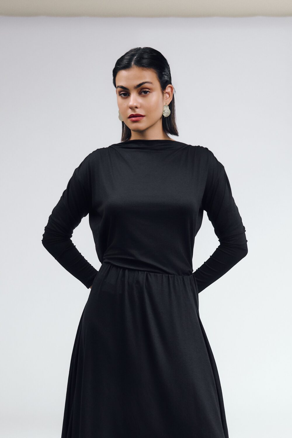 MAJICA MOON BLACK - Slika 4