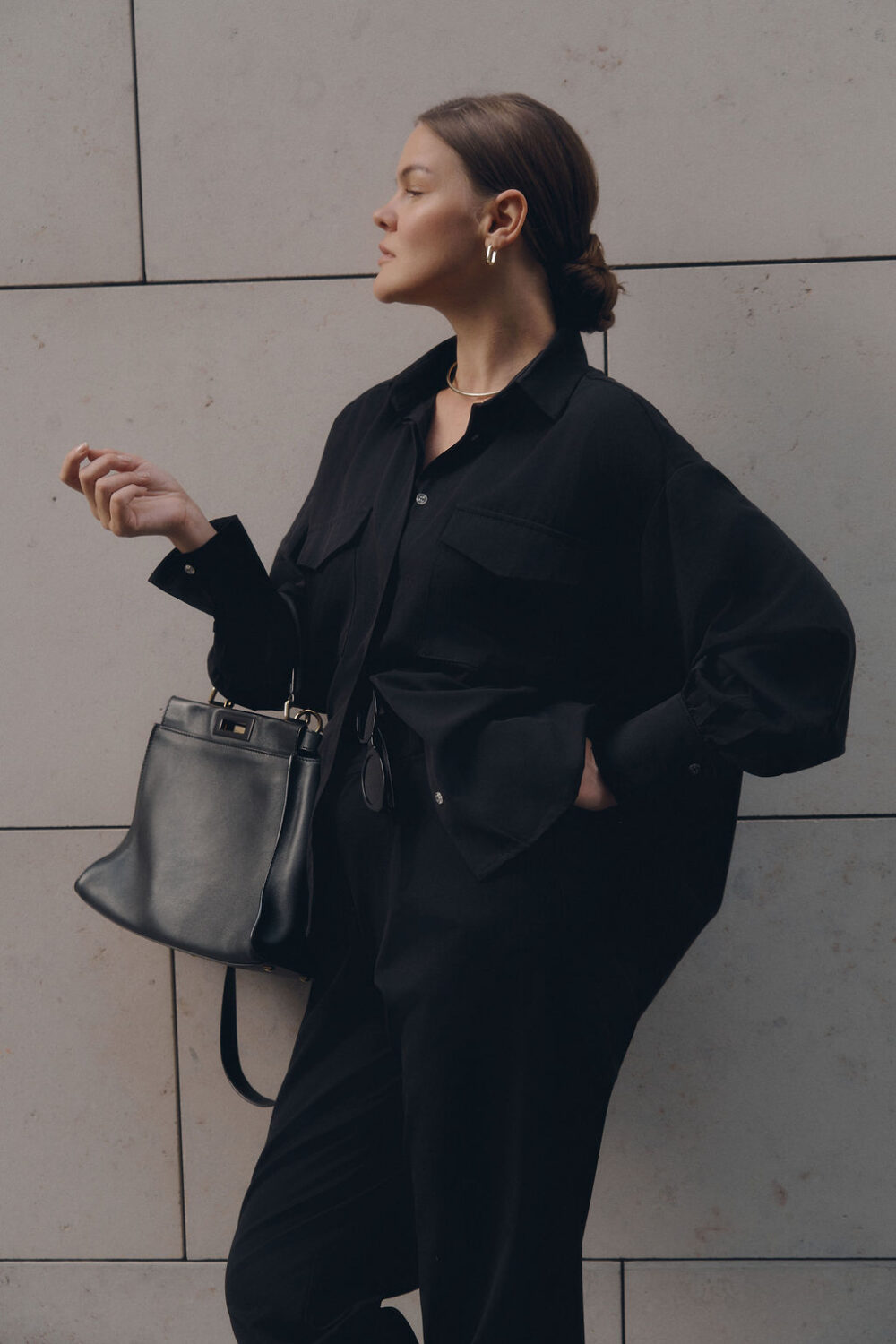 KOŠULJA UTILITY BLACK - Slika 10