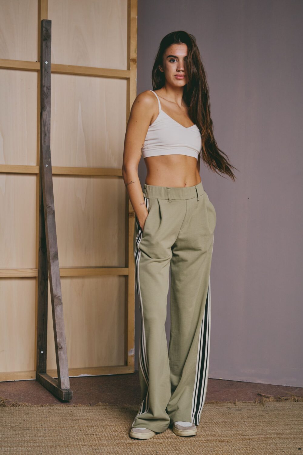 PANTALONE MARIANNE OLIVE