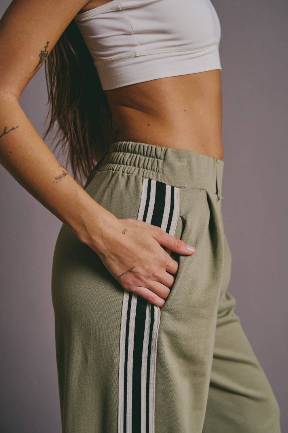 PANTALONE MARIANNE OLIVE - Slika 6