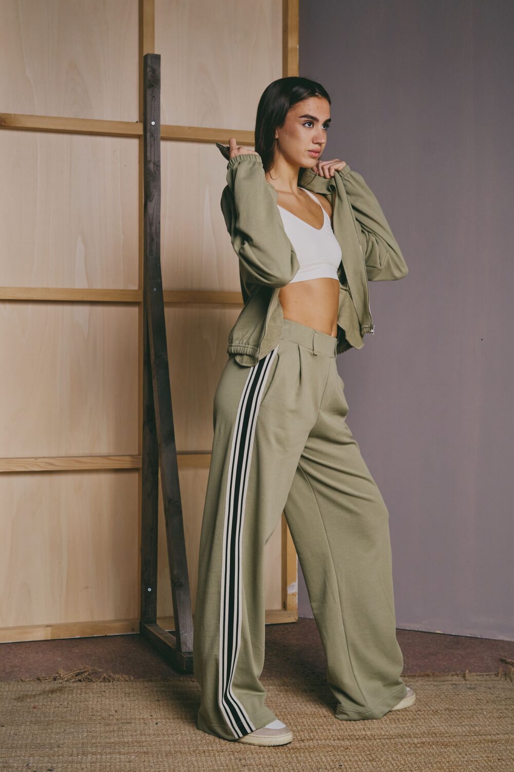 PANTALONE MARIANNE OLIVE - Slika 7