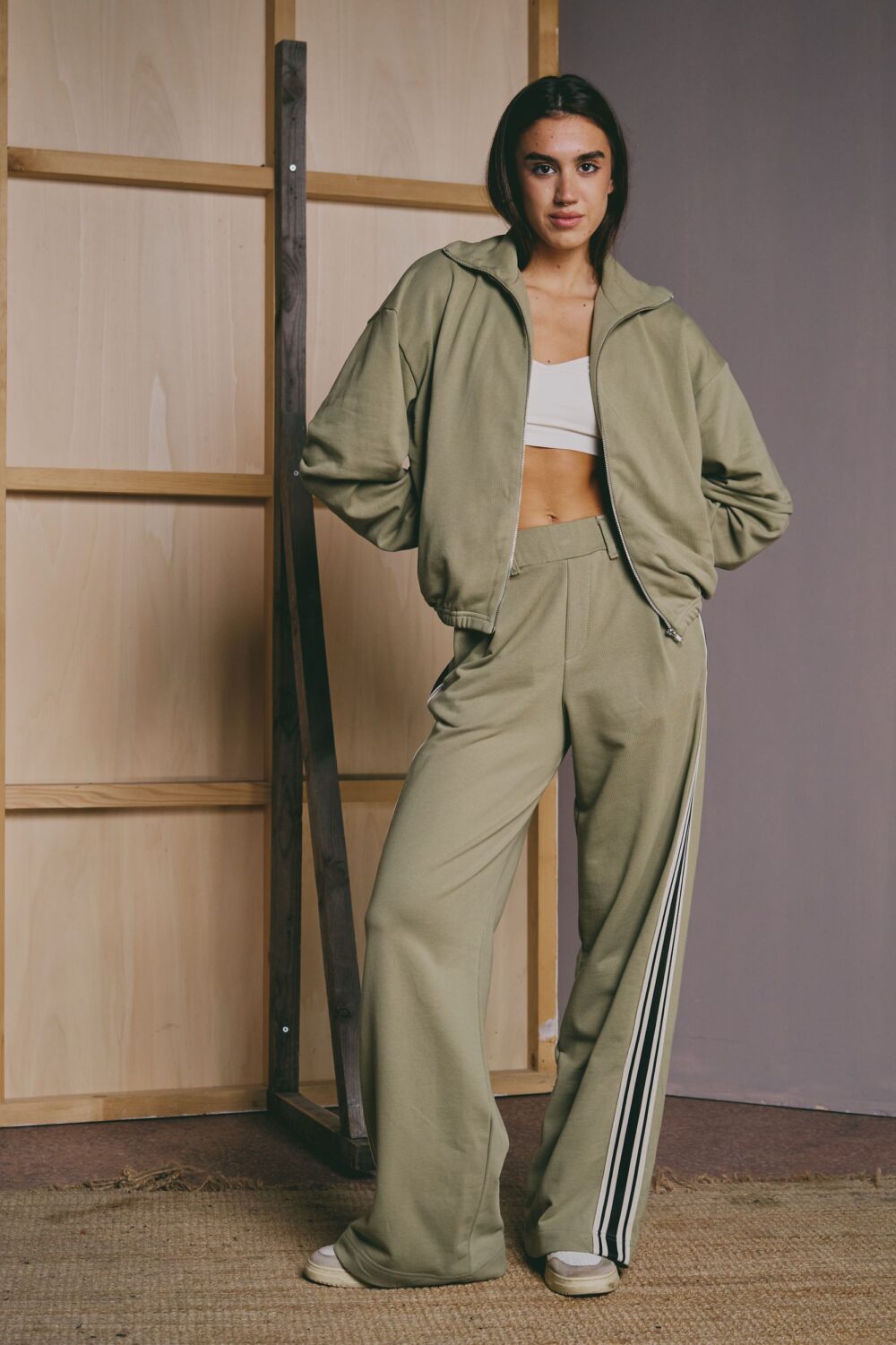 PANTALONE MARIANNE OLIVE - Slika 5