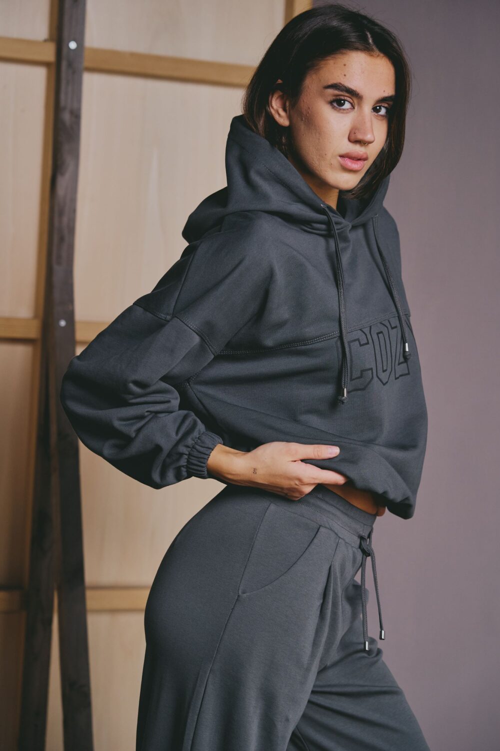 DUKS COMFY DARK GREY - Slika 5