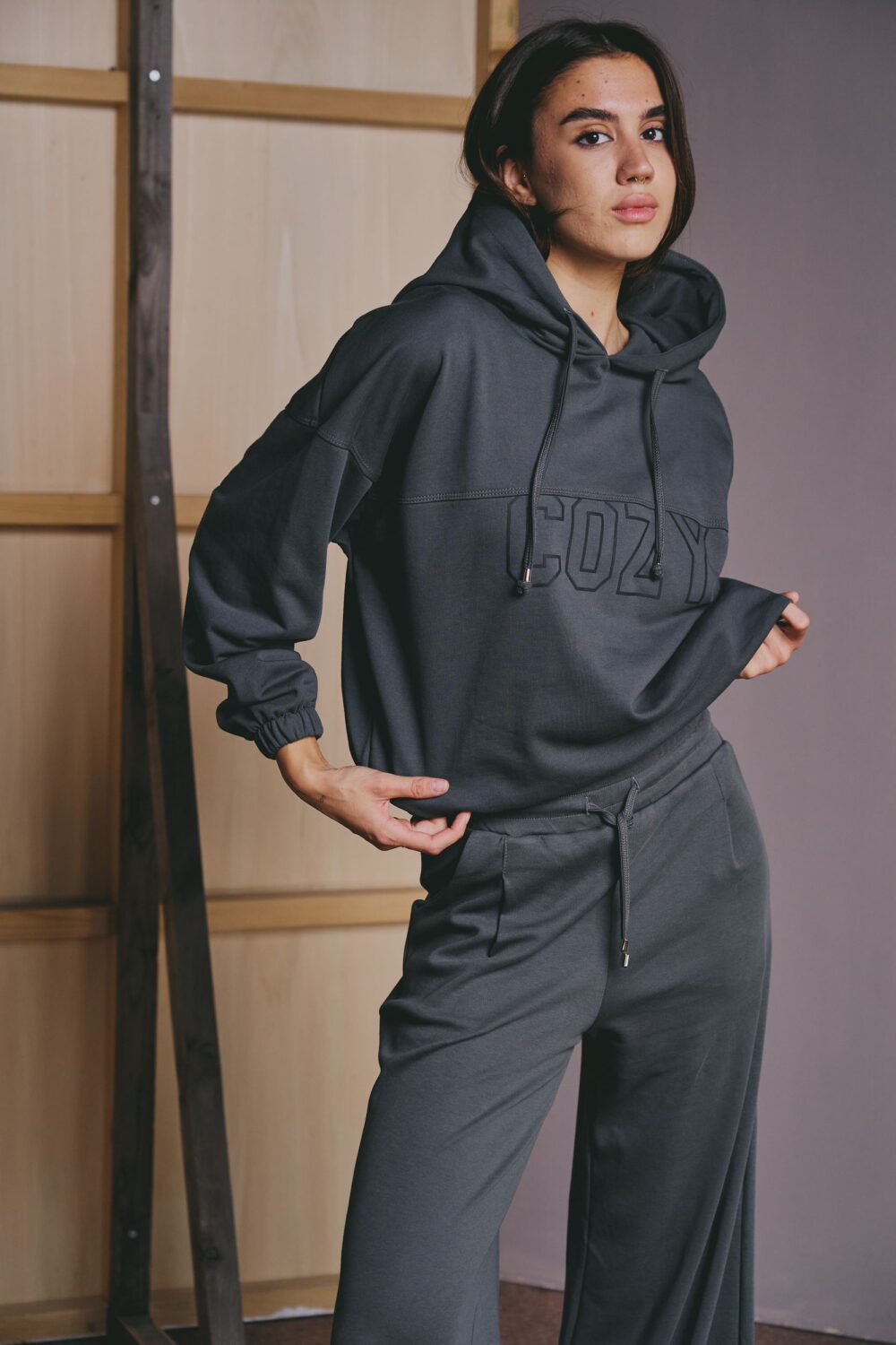 DUKS COMFY DARK GREY - Slika 3