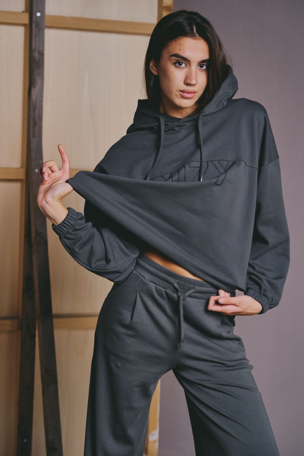 DUKS COMFY DARK GREY - Slika 4