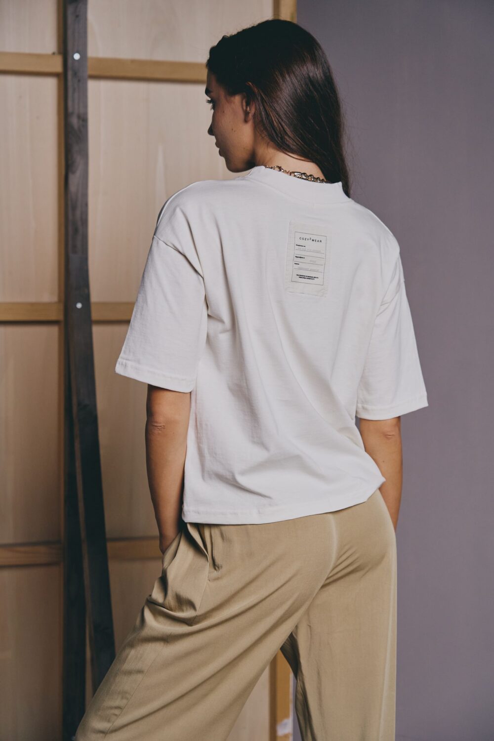 MAJICA CORE TEE ORGANIC OFF WHITE - Slika 2